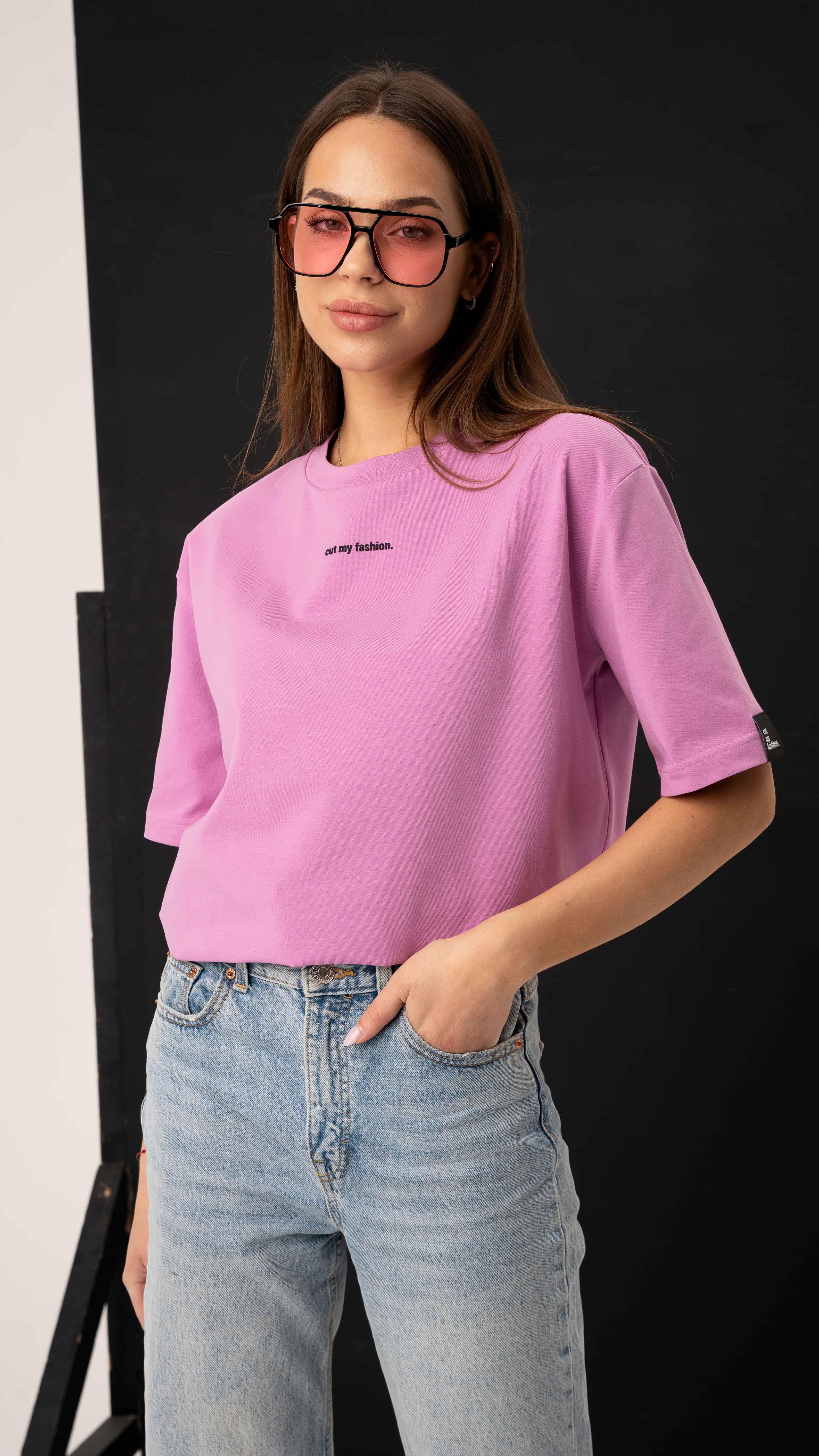 Casual T-shirt for women who value quality and versatility. Designed and made by cutmyfashion