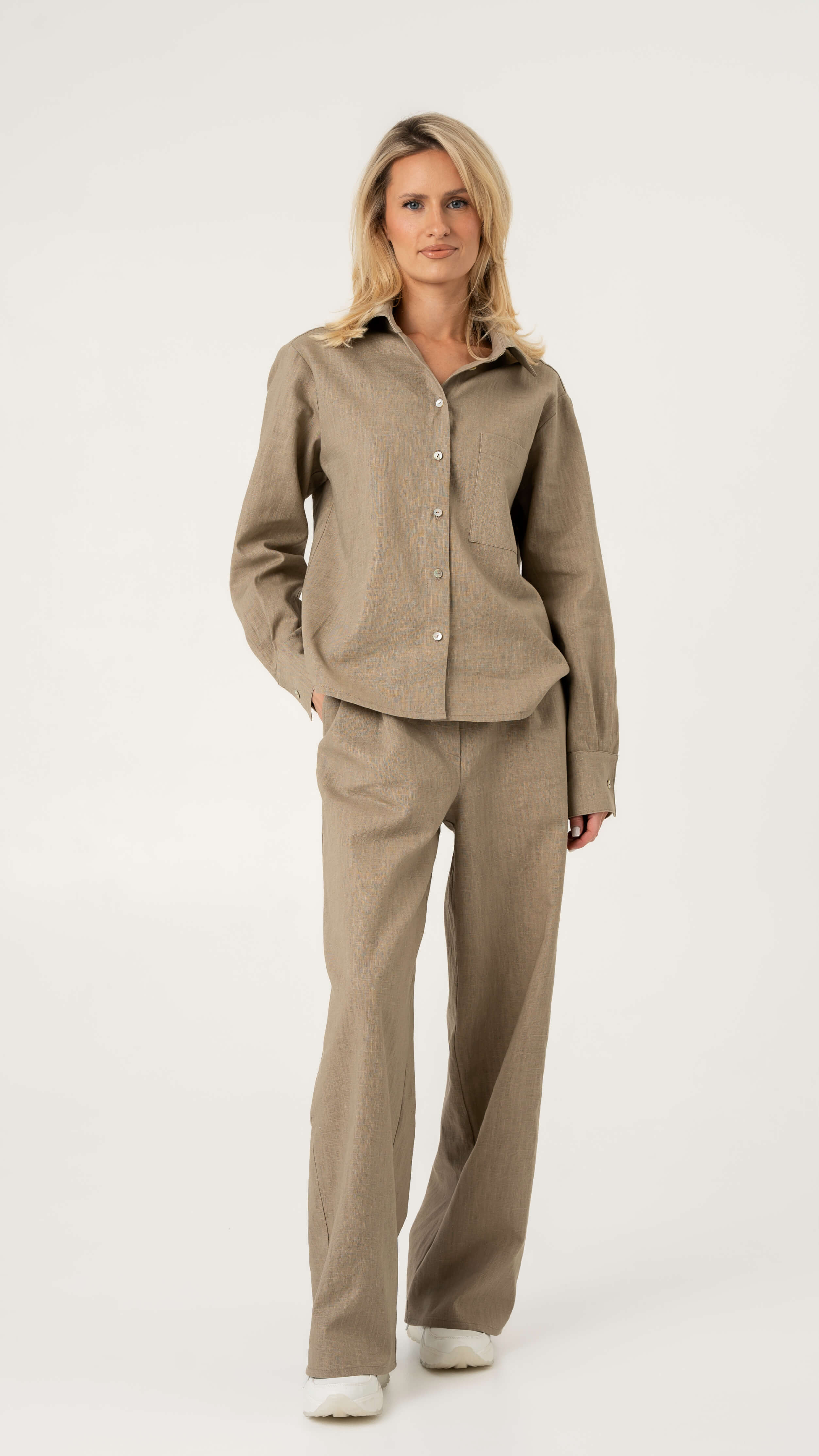 Lininis kostiumėlis "CMF by Kamilė" CMF375