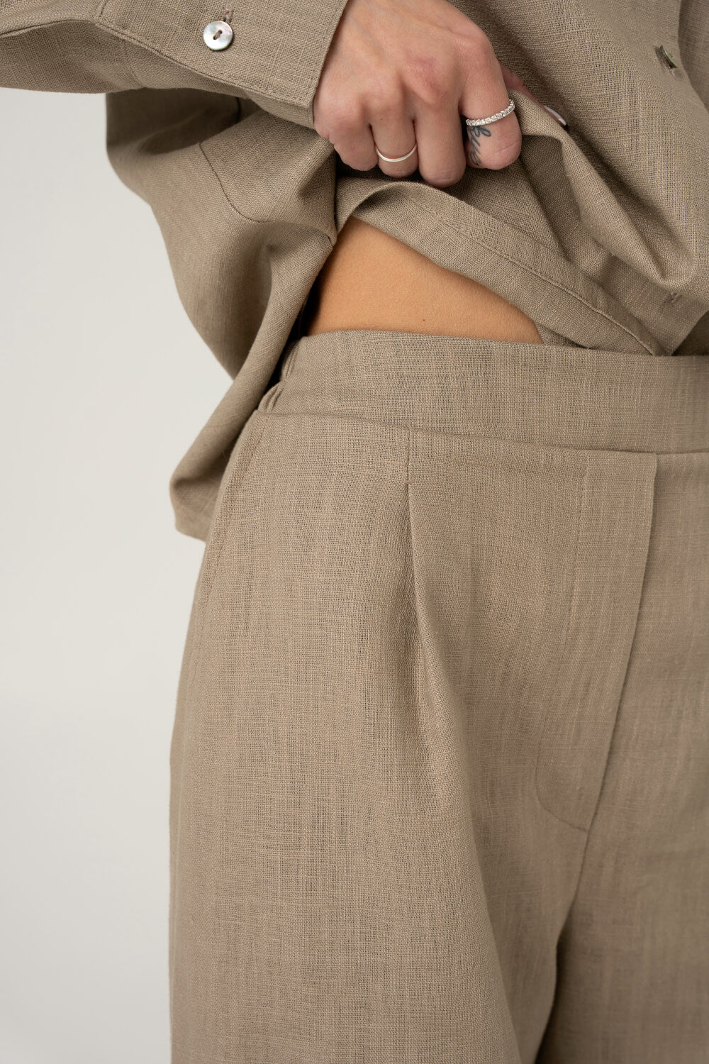 Lininis kostiumėlis "CMF by Kamilė" CMF375