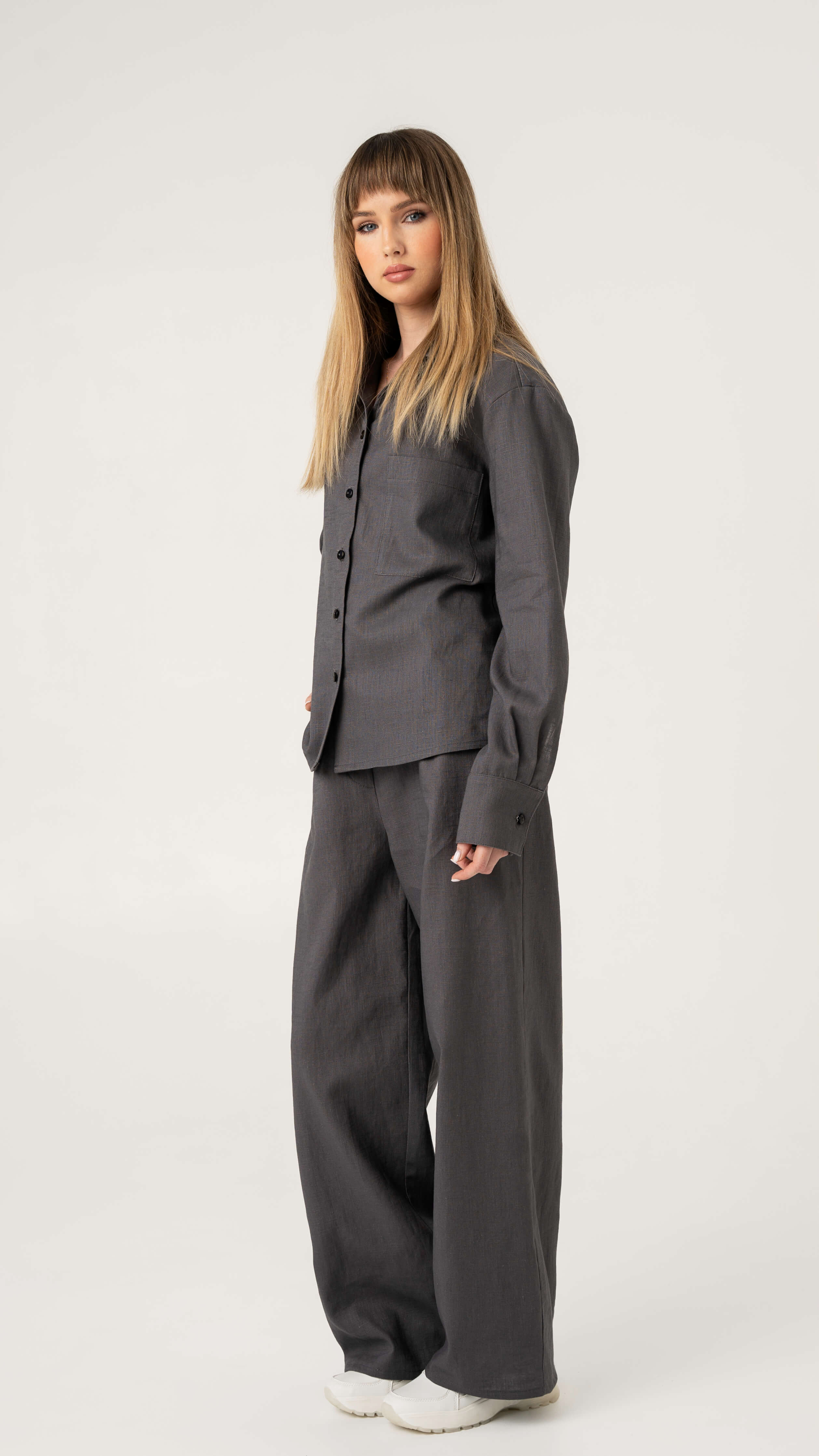 Lininis kostiumėlis "CMF by Kamilė" CMF376