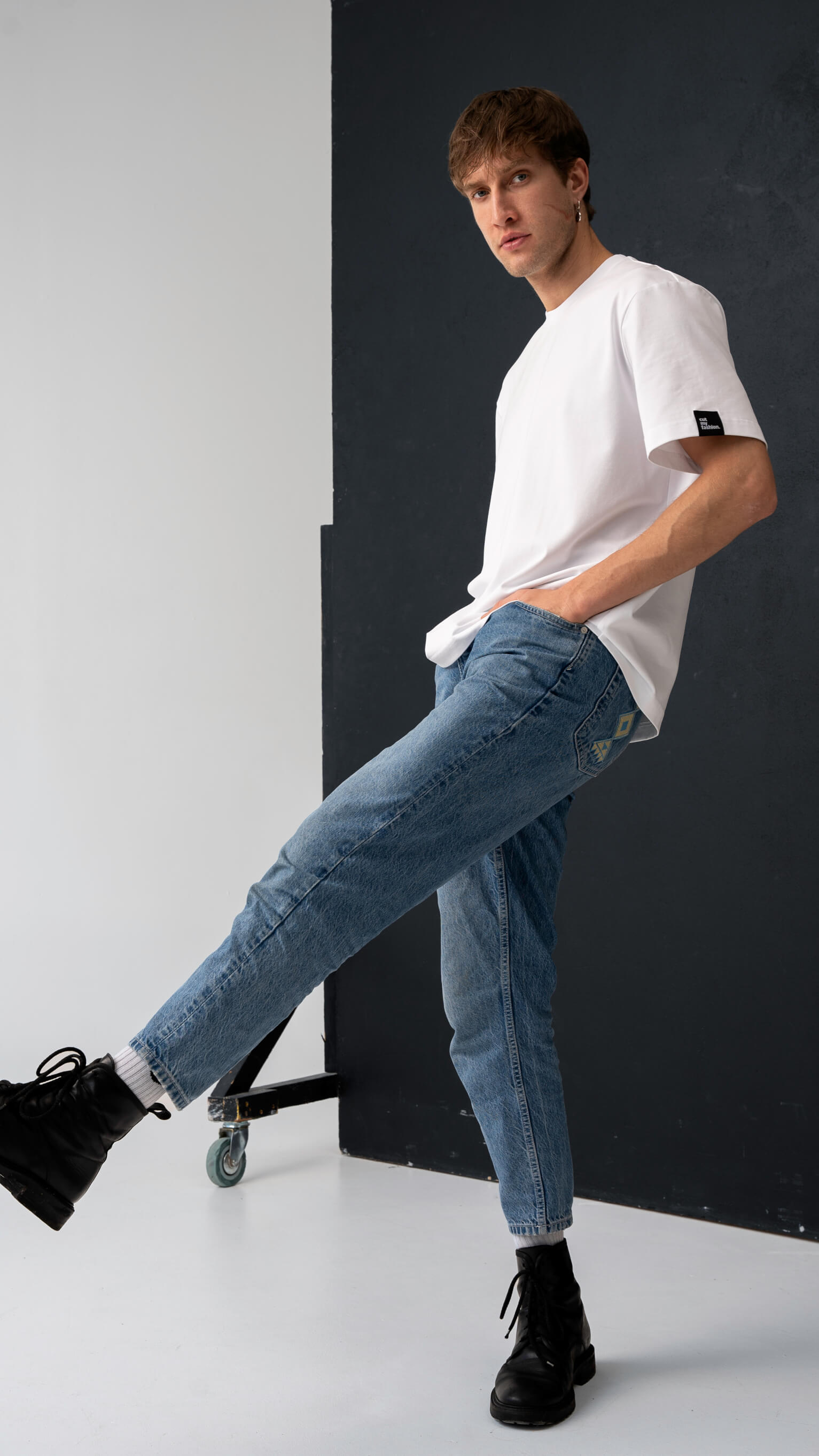 White men's T-shirts