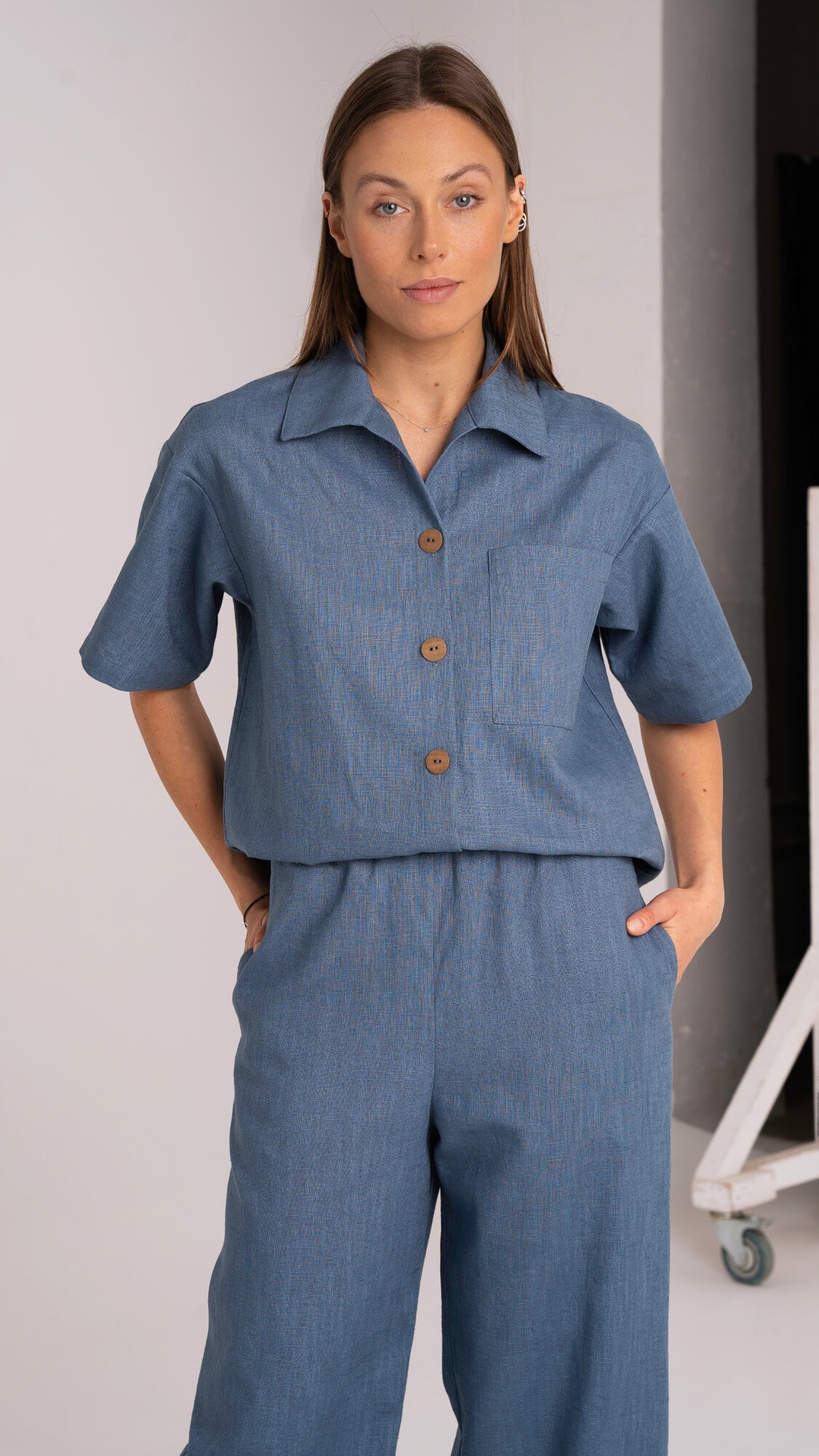 Linen suit "Leta" CMF342