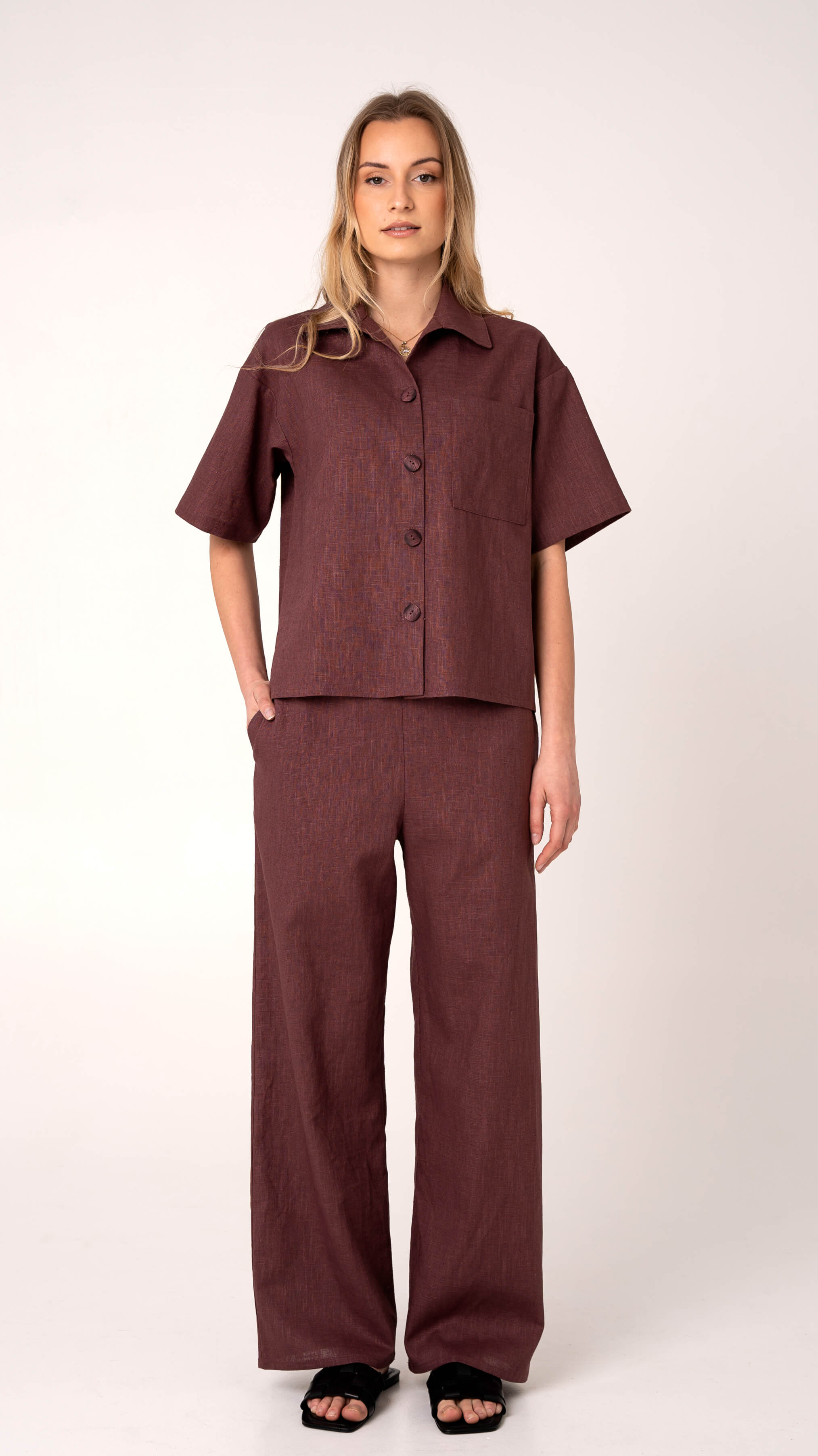 Linen suit "Leta" CMF339